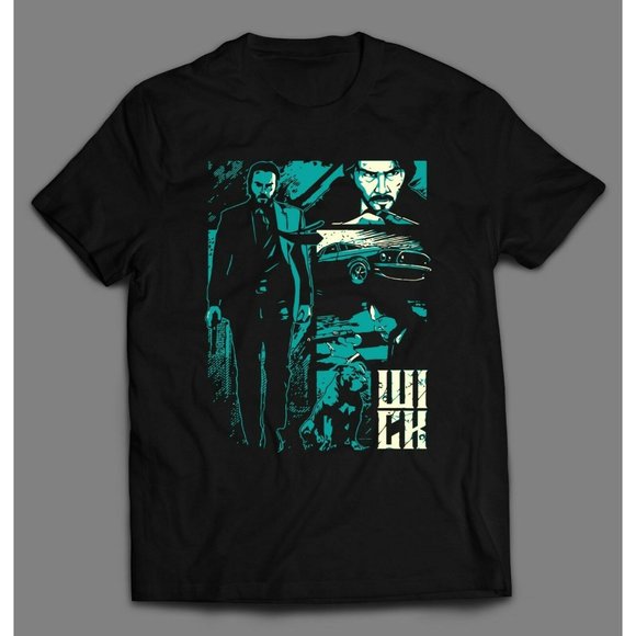 BOOGEYMAN ASSASSIN WICK CUSTOM ART QUALITY SHIRT - Picture 1 of 1